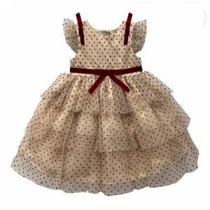 4T Ruffle Formal Toddler Dress - Girls or Christmas Dress